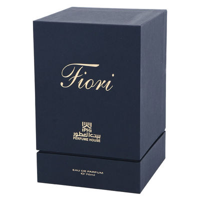 Embossing Custom Printing Lid And Base Box For Soy Candle Jar