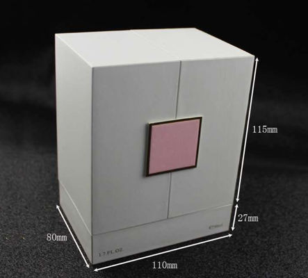 Lid And Base Cosmetic Packaging Box For Essential Oil Parfume Bottle