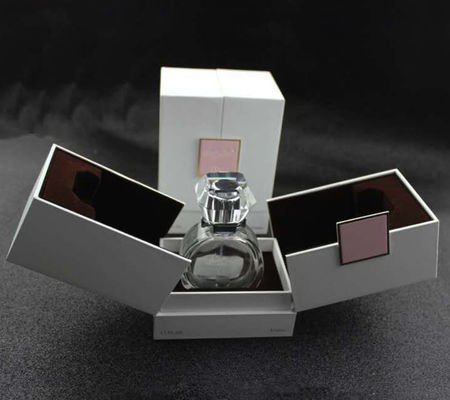 Lid And Base Cosmetic Packaging Box For Essential Oil Parfume Bottle