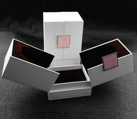 Lid And Base Cosmetic Packaging Box For Essential Oil Parfume Bottle