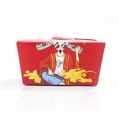 Brown Rectangle Kraft Paper Lunch Boxes Disposable Biodegradable 26Oz 49Oz 66Oz