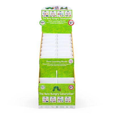 Custom Stable Retail Supermarket Shop Pod Pop Children Toy Book Magazine Shelf Cardboard Body Floor Display Racks Stands