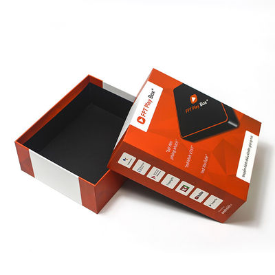 Customized CMYK or Panton Printing Color UV Coating Cosmetic Box for Electronics