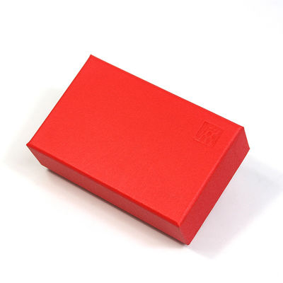Special Paper Embossing Logo Red Printing Shipping Lid And Base Gift Box With Eva Tray
