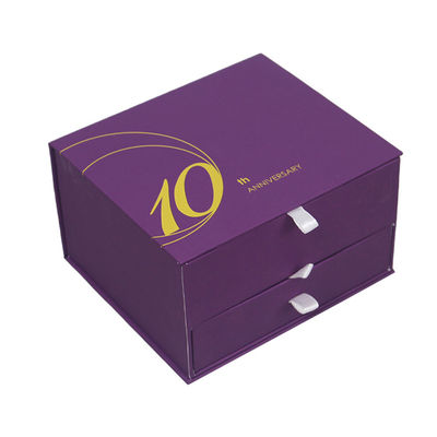 Special Design Stamping Corrugated Board Paper Drawer Gift Box for Adult Products