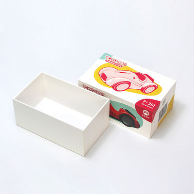 Custom Design Kids Toys Gift Corrugated Board Paper Lid and Base Box with Matt Lamination