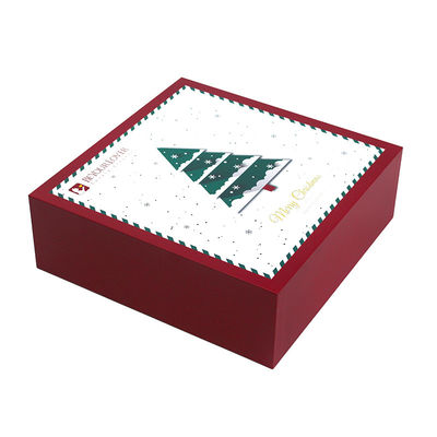 Eco Friendly Christmas Gift Set Cardboard Packaging Lid and Base Gift Box