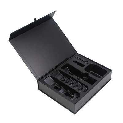 Coloring Pritning Electric Razor Folding Magnetic Paper Gift Box With Plastic Tray