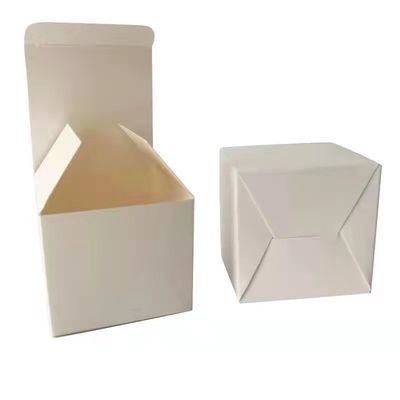 Customized White Card Small Paper Box Packaging For Gift