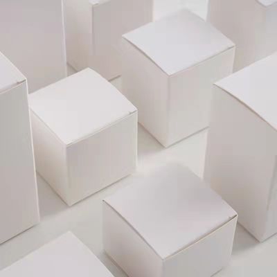 Customized White Card Small Paper Box Packaging For Gift