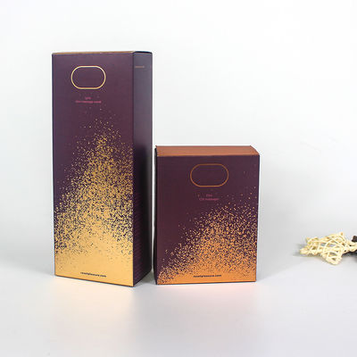 CMYK or Panton Printing Color Silver Paper Packaging Box for Face Mask Frosted Surface