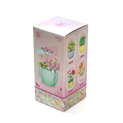 Customized Tuck Top Auto Bottom Blind Paper Box Packaging Carton With UV Coating
