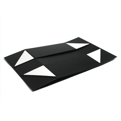 Black Cardboard Paper Gift Box Wig Hair Extension Magnetic Cosmetic Packaging Box