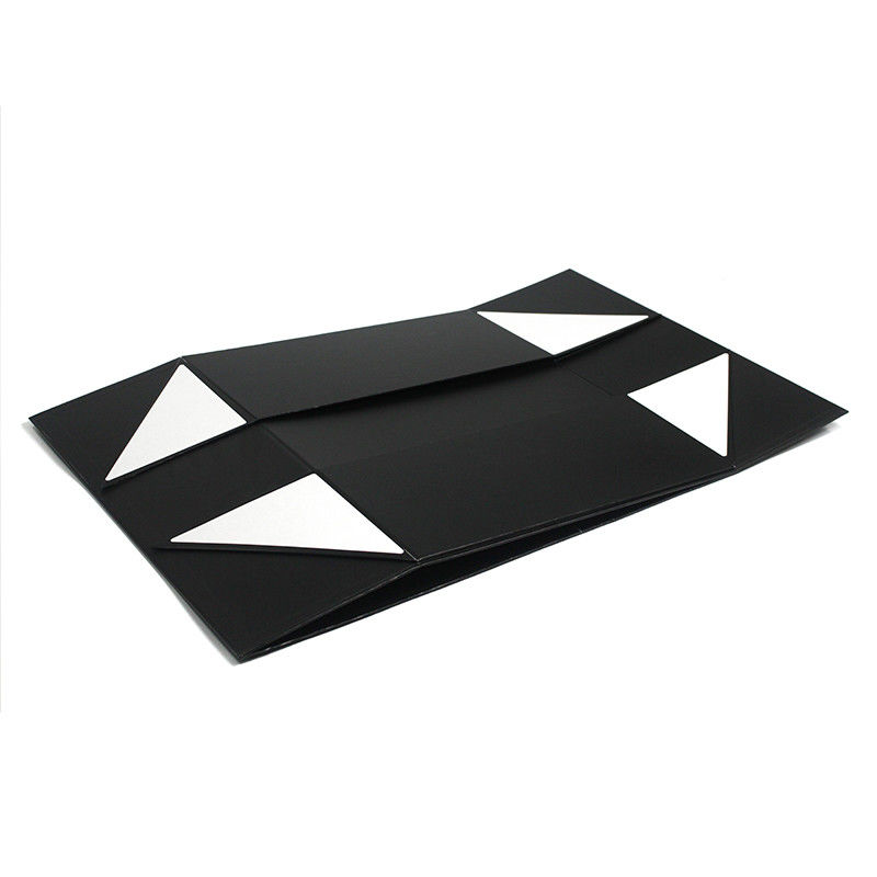 Black Cardboard Paper Gift Box Wig Hair Extension Magnetic Cosmetic Packaging Box